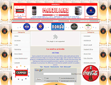 Tablet Screenshot of marzilianobevande.com